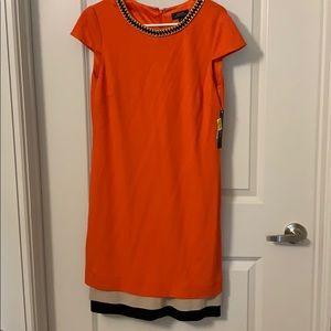 Tahati Orange Dress